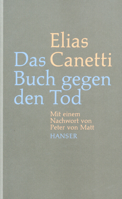Das Buch gegen den Tod