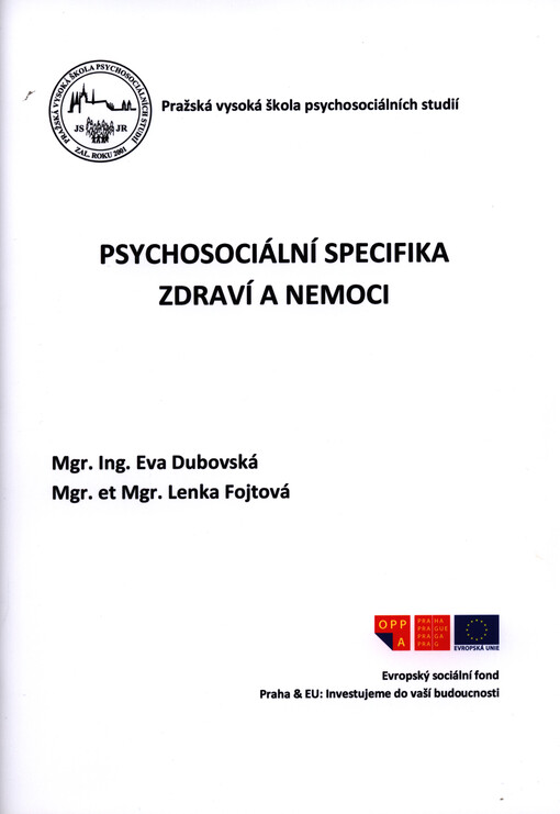 Psychosociální specifika zdraví a nemoci
