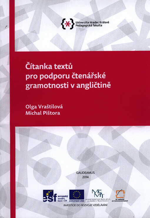Čítanka textů pro podporu čtenářské gramotnosti v angličtině