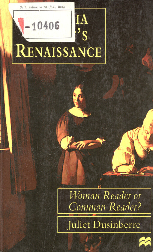Virginia Woolf's renaissance : woman reader or common reader?