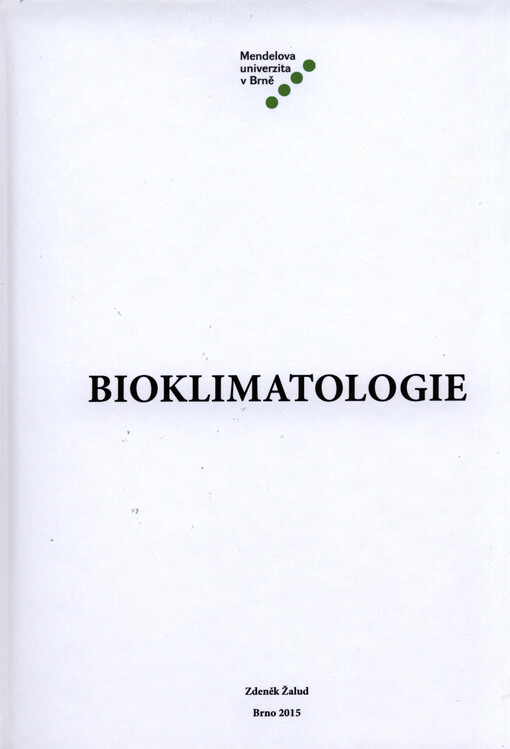 Bioklimatologie - učebnice