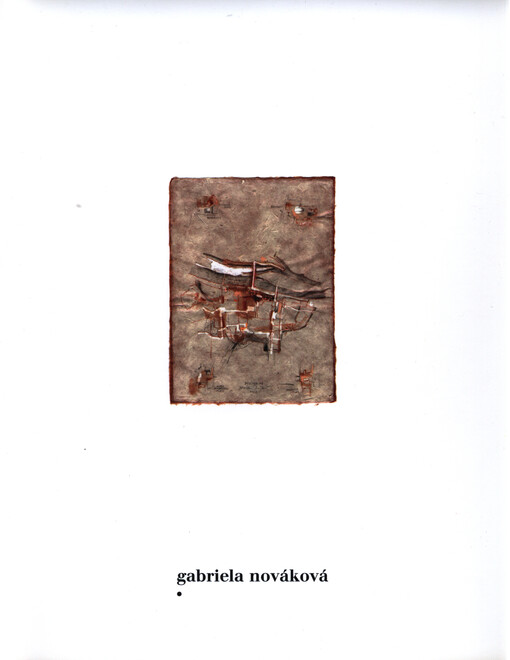 Gabriela Nováková : česká a německá města = deutsche und tschechische Städte : Západočeská galerie v Plzni, Univerzitní galerie 12.5.-5.6.2004, Kunstforum Ostdeutche Galerie 30.7.-19.9.2004 : textura Regensburgu : Kunskontor Westnerwacht 29.6.-2.10.2004