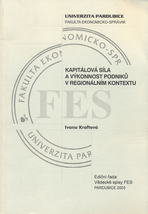 Kapitálová síla a výkonnost podniků v regionálním kontextu