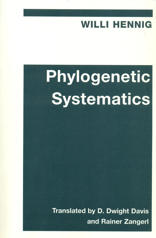 Phylogenetic systematics