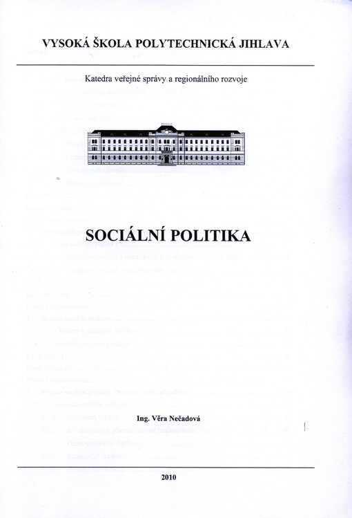 Sociální politika