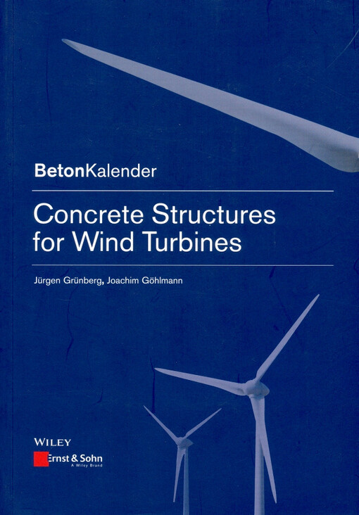 Concrete structures for wind turbines