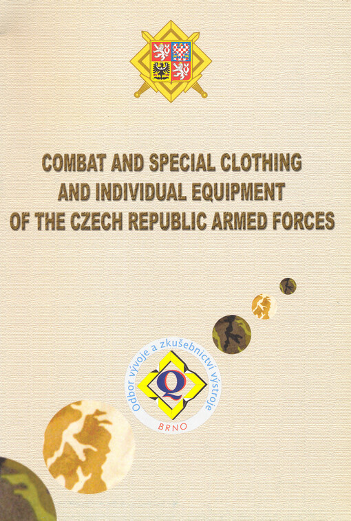 Combat and special clothing and individual equipment of the Czech Republic Armed Forces