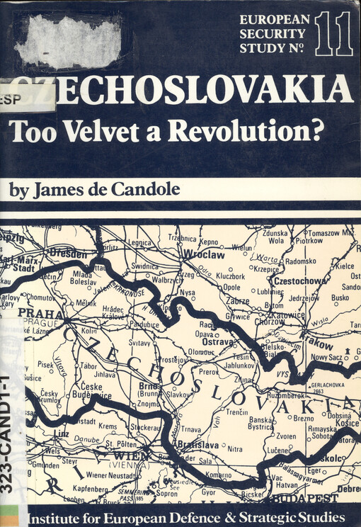 Czechoslovakia : too velvet a revolution?