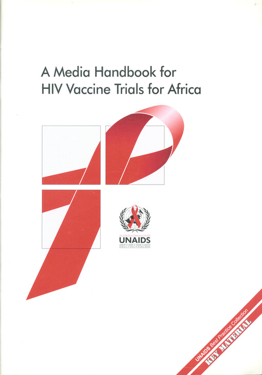 A media handbook for HIV vaccine trials for Africa