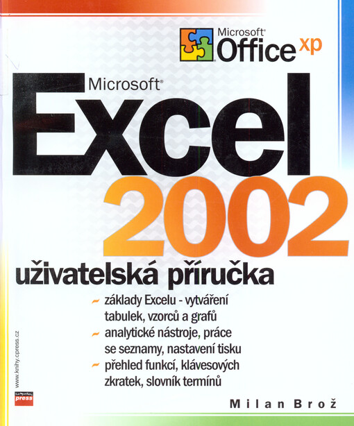 Microsoft Excel 2002 : uživatelská příručka