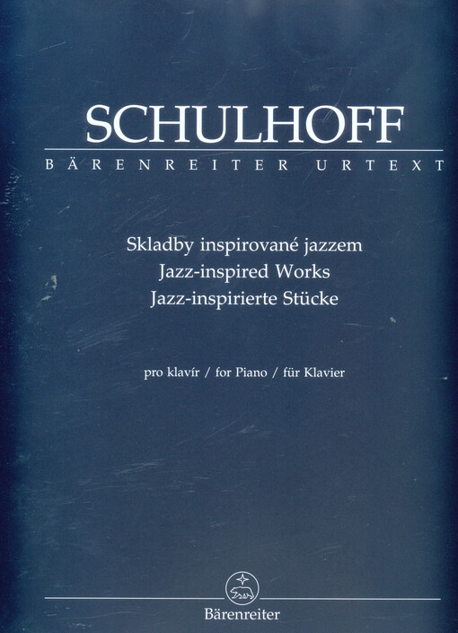Skladby inspirované jazzempro klavír = Jazz-inspired works : for piano = Jazz-inspirierte Stücke : für Klavier : Urtext