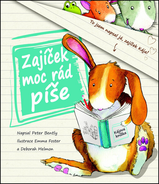 Zajíček moc rád píše