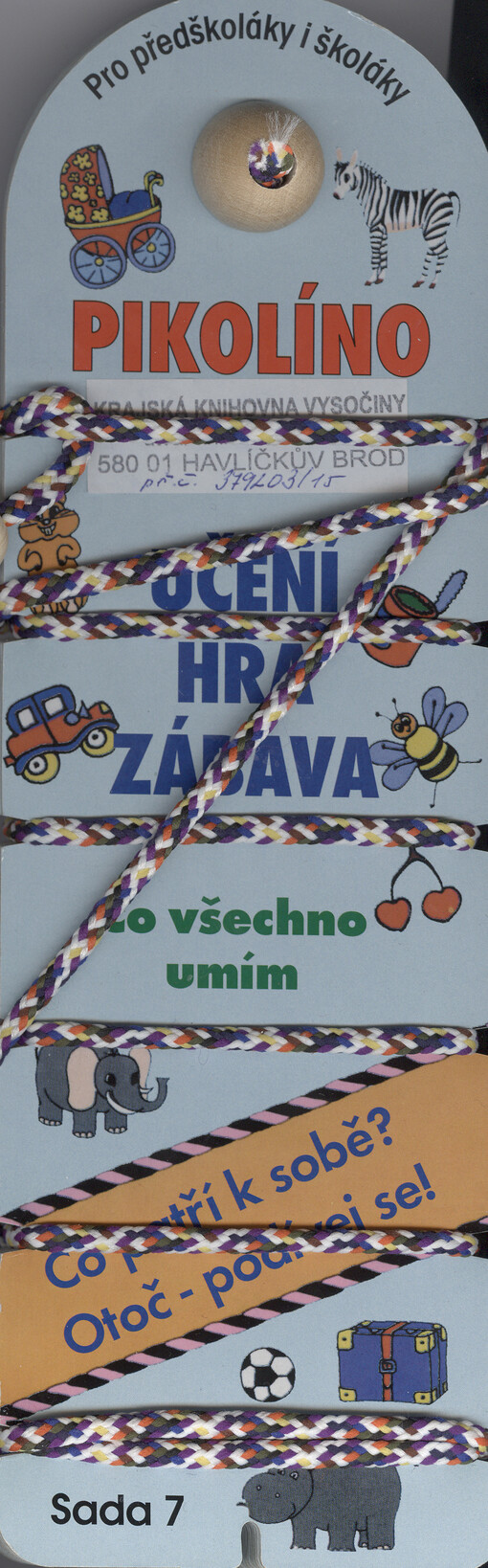 Pikolíno : pro předškoláky i školáky. Sada 7, Co všechno umím