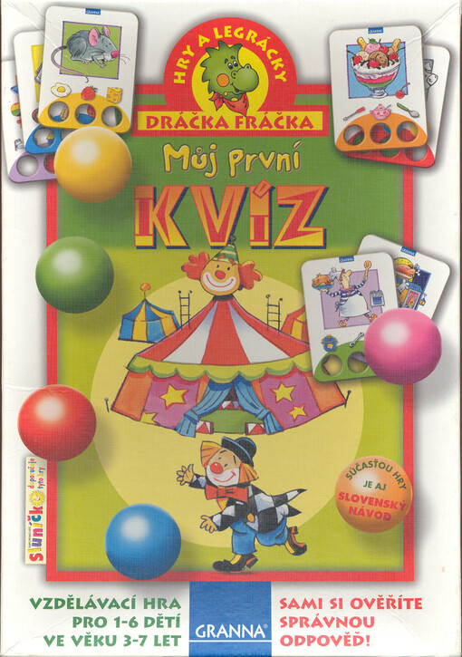 Můj první kvíz : vzdělávací hra pro 1-6 dětí ve věku 3-7 let