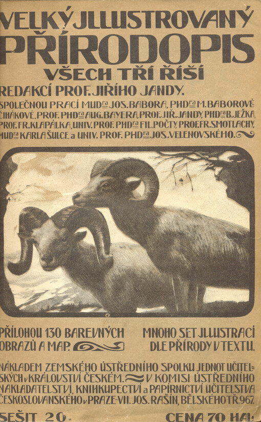 Velký illustrovaný přírodopis všech tří říší.I,Ssavci a ptáci