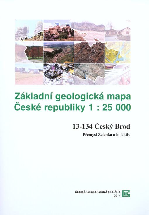 Základní geologická mapa České republiky 1:25 000.13-134 Český Brod