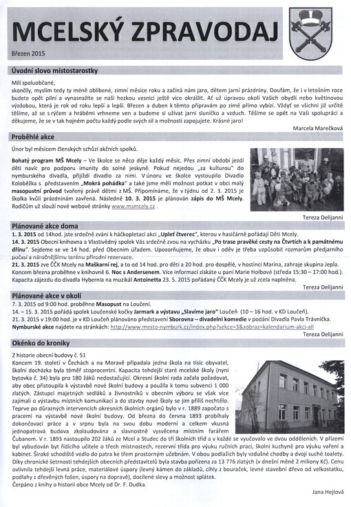 Mcelský zpravodaj