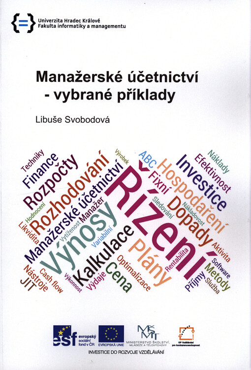 Manažerské účetnictví - vybrané příklady