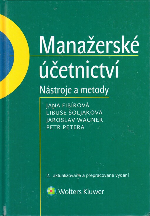 Manažerské účetnictví - nástroje a metody