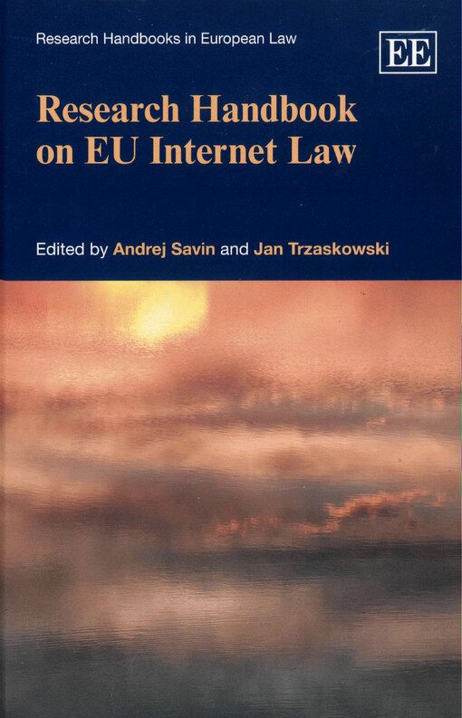 Research handbook on EU Internet law