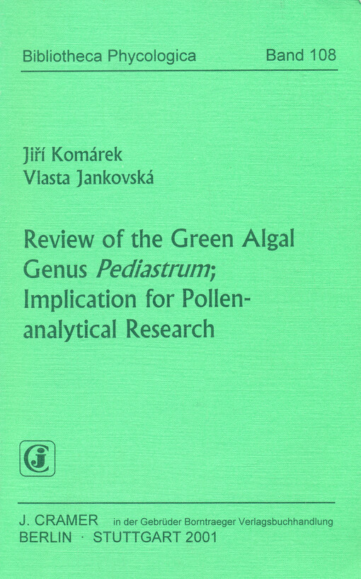 Review of the green algal genus Pediastrum : implication for pollenanalytical research
