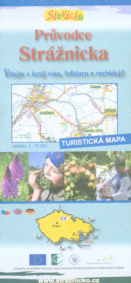 Průvodce Strážnickaturistická mapa