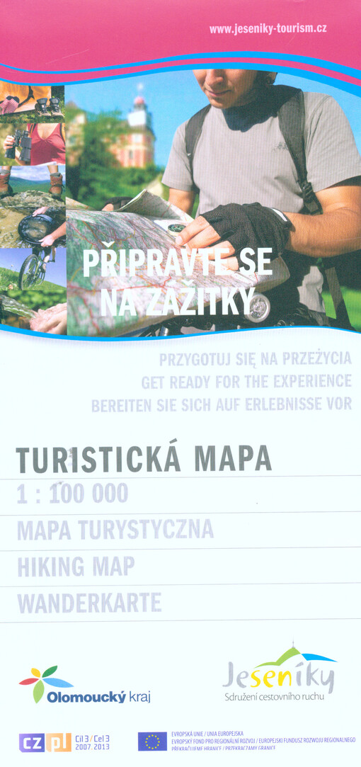 Připravte se na zážitkyturistická mapa 1:100 000 : [Jesenicko]