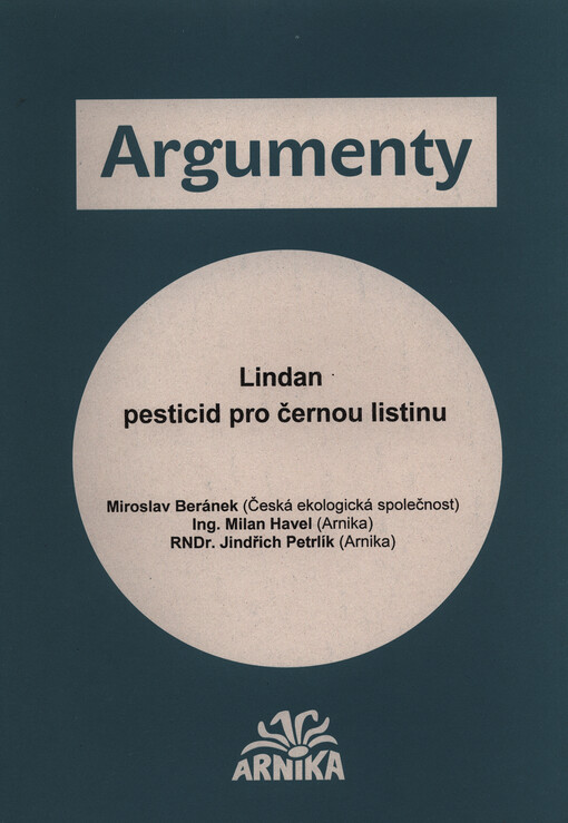 Lindan - pesticid pro černou listinu