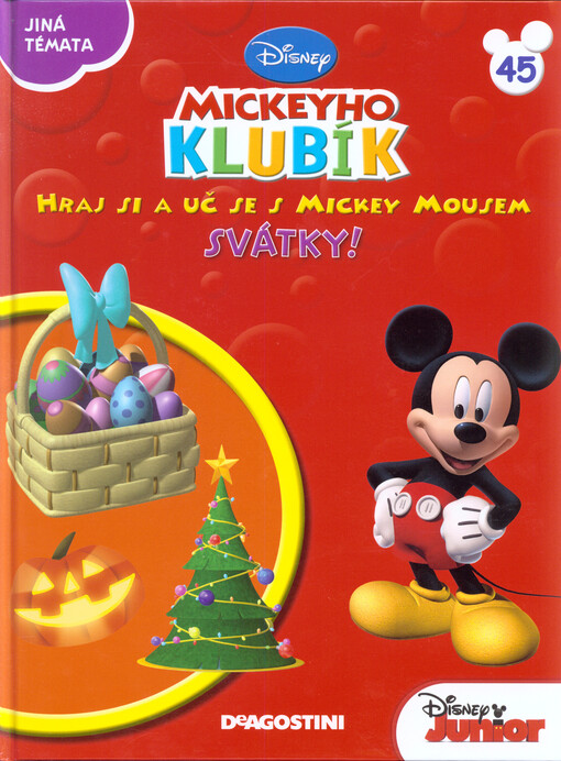 Hraj si a uč se s Mickey Mousem. Modrá!