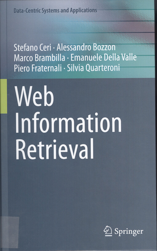 Web information retrieval