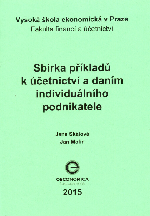 Sbírka příkladů k účetnictví a daním individuálního podnikatele