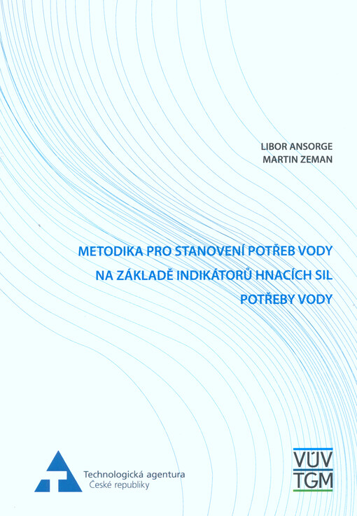 Metodika pro stanovení potřeb vody na základě indikátorů hnacích sil potřeby vody