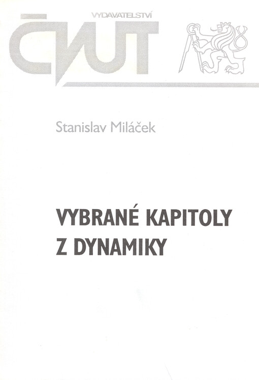 Vybrané kapitoly z dynamiky
