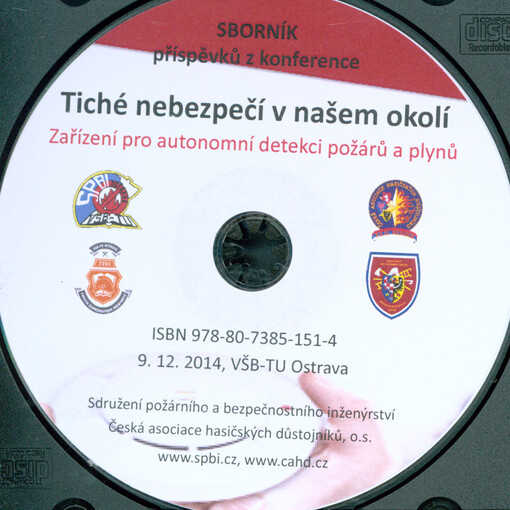 Tiché nebezpečí v našem okolízařízení pro autonomní detekci požárů a plynů : sborník příspěvků z konference : 9.12.2014, VŠB-TU Ostrava