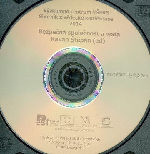 Bezpečná společnost a voda: (sborník z vědecké konference)