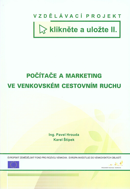 Počítače a marketing ve venkovském cestovním ruchu