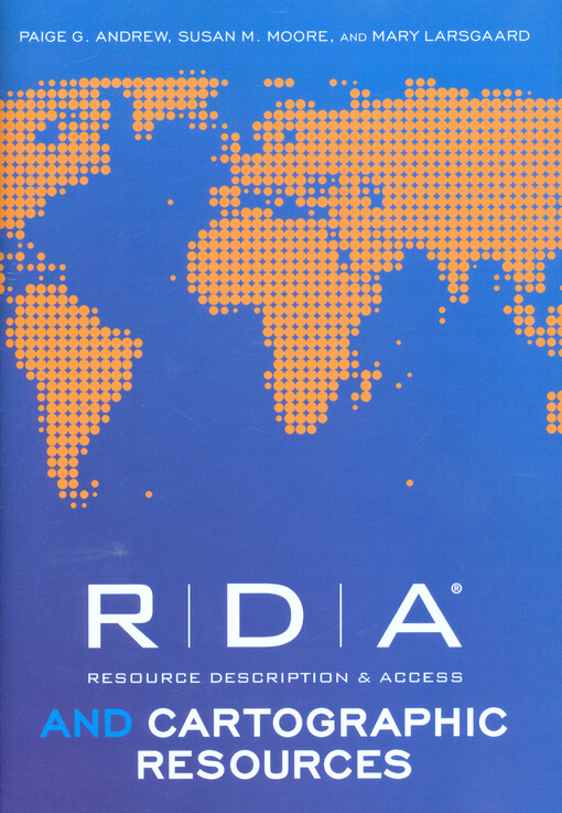 RDA, resource description & access and cartographic resources