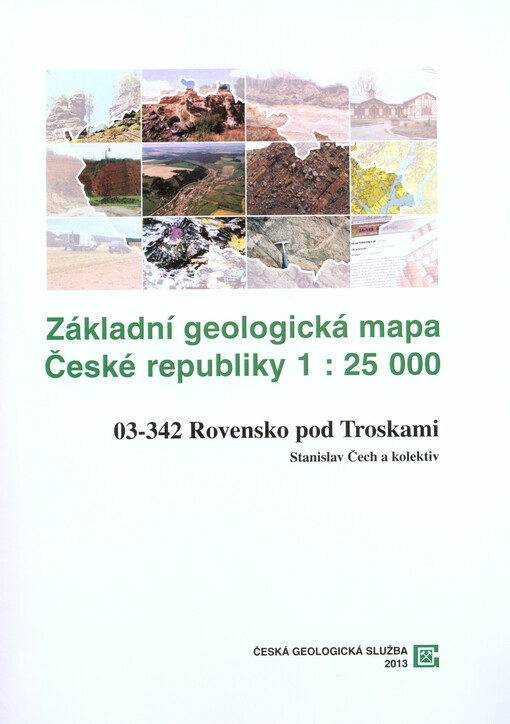Základní geologická mapa České republiky 1:25 000.03-342 Rovensko pod Troskami