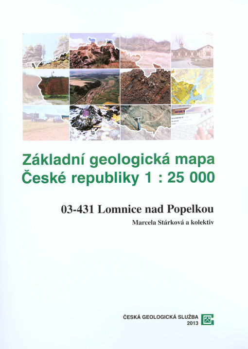 Základní geologická mapa České republiky 1:25 000.03-431 Lomnice nad Popelkou