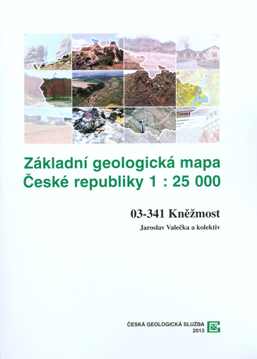 Základní geologická mapa České republiky 1:25 000.03-341 Kněžmost