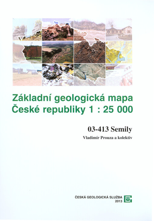 Základní geologická mapa České republiky 1:25 000.03-413 Semily