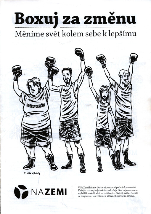 Boxuj za změnu : měníme svět kolem sebe k lepšímu