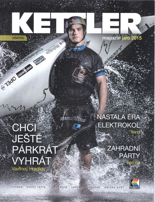 Kettler magazín : fitness, stolní tenis, jízdní kola, zahradní nábytek, dětský svět
