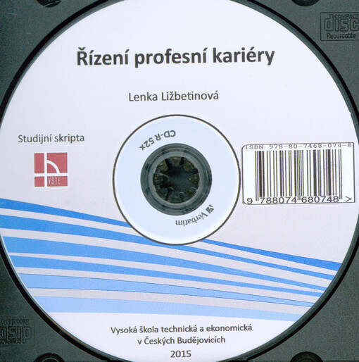 Řízení profesní kariéry :studijní skripta