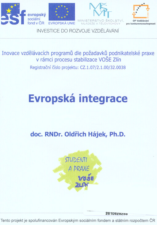 Evropská integrace