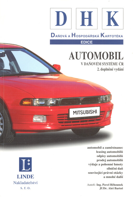 Automobil v daňovém systému ČR