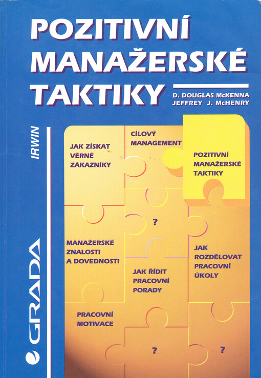 Pozitivní manažerské taktiky