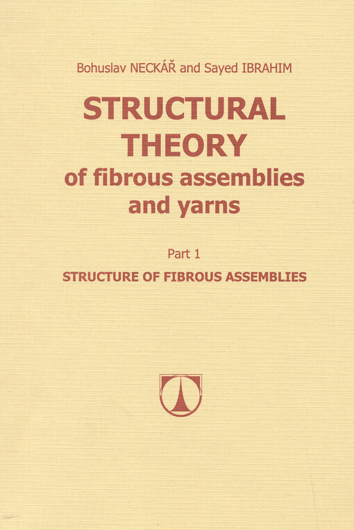 Structural theory of fibrous assemblies and yarns. Part 1, Structure of fibrous assemblies