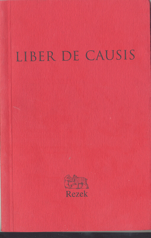 Liber de causis