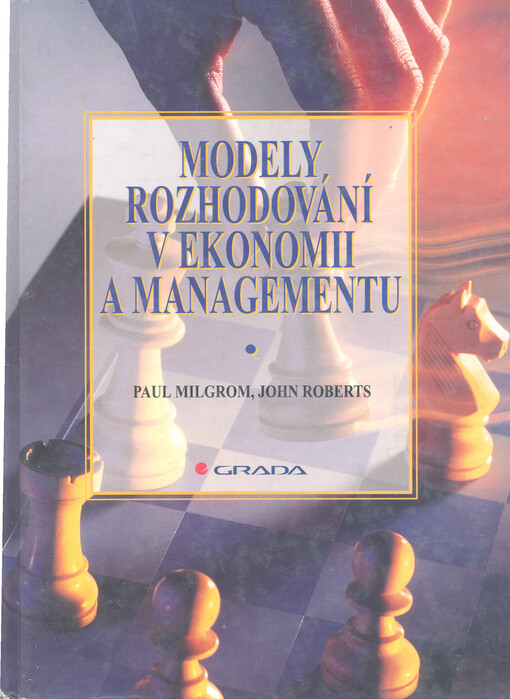 Modely rozhodování v ekonomii a managementu